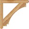 Ekena Millwork Imperial Craftsman Rough Sawn Bracket, Western Red Cedar, 4"W x 40"D x 40"H BKT04X40X40IMP04RWR - alternate 2